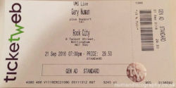 Nottingham Ticket 2016